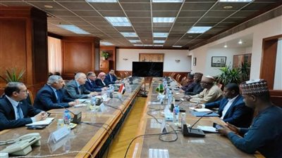وزير الري يبحث مع وزير المياه النيجيري سُبل تعزيز التعاون بين البلدين في مجال المياه (صور)