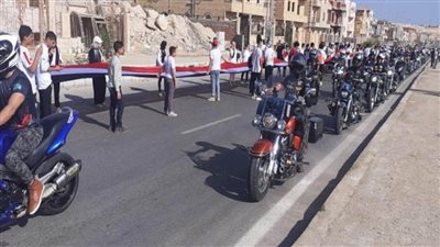 وزير الرياضة يشهد الاحتفال بذكرى انتصارات أكتوبر المجيدة بحمل أطول علم في تاريخ المسيرات الرياضية بالجيزة (صور)