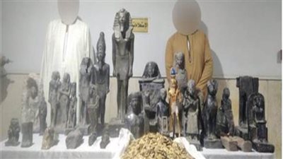 سقوط تشكيل عصابي للنصب على المواطنين بـ29 تمثال أثري «مضروب» 