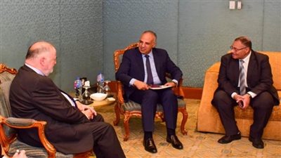 وزير الري ورئيس المجلس العالمي للمياه يفتتحان اجتماع مجلس المحافظين الـ79 للمجلس العالمي للمياه (صور)