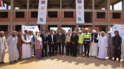 تعاون بين مصر الخير ومؤسسة القلب الكبير الإماراتية لإنشاء مدرسة ابتدائي بمطروح