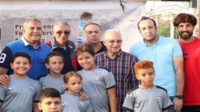 طاهر أبو زيد وزيزو وكهربا يحضرون حفل افتتاح أكاديمية 