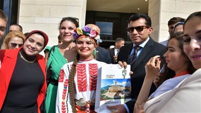 وزير الرياضة يلتقي وفود مهرجان أطفال العالم في نسخته الثالثة (صور)