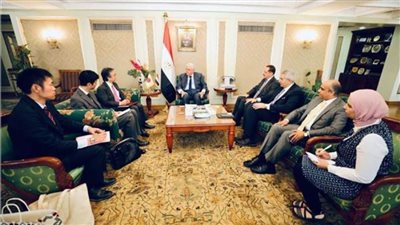 وزير التعليم العالي يبحث سبل دعم التعاون مع سفير اليابان بالقاهرة 