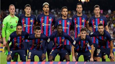 قائمة برشلونة لمواجهة فياريال في الدوري الإسباني 