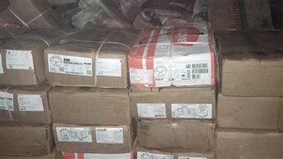 ضبط 14 طن قلوب مجمدة ودهون ولحم مفروم منتهية الصلاحية بالعجوزة 