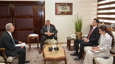 وزير التنمية المحلية يبحث مع سفير كوريا الجنوبية بالقاهرة تعزيز مجالات التعاون بين الجانبين