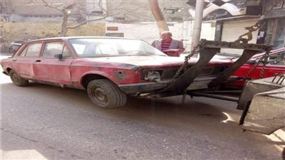 أوناش المرور ترفع 55 سيارة ودراجة نارية متهالكة بالمحافظات 