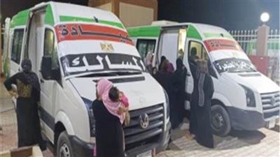 «الصحة» تطلق 6 قوافل طبية مجانية ضمن مبادرة حياة كريمة 