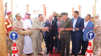 القوات المسلحة تفتتح قرية أبو صوان النموذجية بمحافظة شمال سيناء
