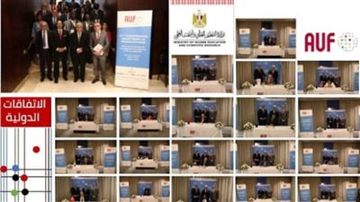 وزير التعليم العالي يشهد توقيع أول بيان من أجل دبلوماسية علمية فرنكوفونية بمشاركة 32 وزيرًا
