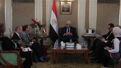 وزير التعليم العالي يستقبل مديرة مكتب اليونسكو الإقليمي للتربية لبحث التعاون المُشترك (صور)