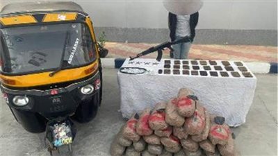 الداخلية تضبط عاطل بحوزته سلاح ناري وذخائر ومواد مخدرة بدمياط 