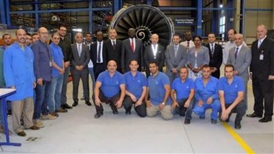 وزير النقل بجنوب السودان يزور مجمع مصر للطيران للصيانة وأكاديمية التدريب