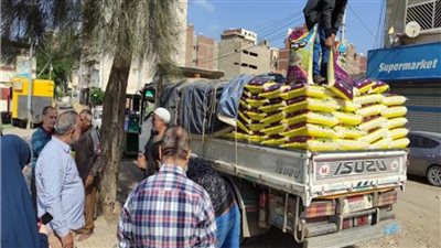 التموين تطلق سيارات متنقلة لطرح الأرز بـ12 جنيها للكيلو السائب 