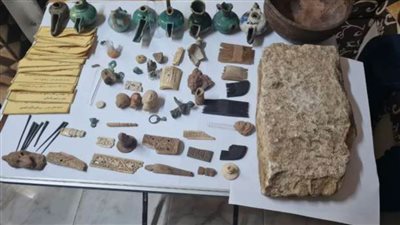 حبس المتهمين بسرقة متحف كلية الآثار بسوهاج