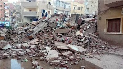 النيابة الإدارية: عقار إمبابة المنهار غير مرخص وصادر له قرار إزالة