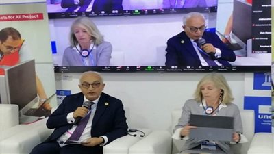وزير التعليم يشارك في جلسة نقاشية بعنوان 