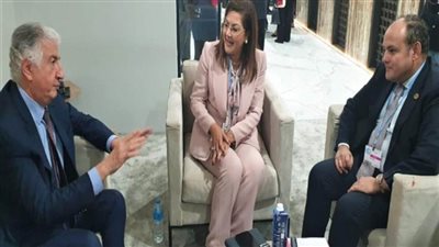 وزيرا التخطيط والصناعة يلتقيان رئيس المؤسسة الدولية الإسلامية لتمويل التجارة (صور)