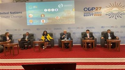 وزير التعليم العالي يشارك في إطلاق مبادرة صندوق حماية المواقع التراثية والمتاحف من أضرار التغيرات المناخية (صور)