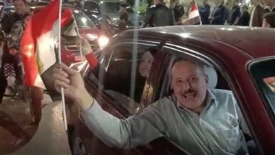 مسيرات فى الزمالك لدعم الرئيس والاحتفال بنجاح قمة المناخ