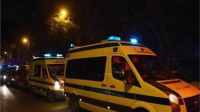 مصرع شخصين وآصابة 4 آخرين في حادث تصادم بين 3 درجات نارية بالدقهلية 