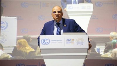 وزير الري يطلق مبادرة دولية للصمود والتكيف مع تغير المناخ (صور)