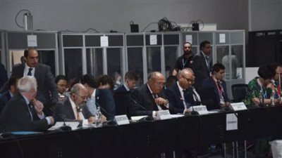 شكري يشارك في المائدة المستديرة للتخفيف من آثار تغير المناخ