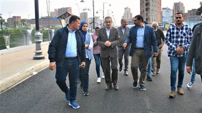 محافظ الغربية يتفقد أعمال الرصف بحي ثان طنطا..رحمي: التطوير الجاري بالكورنيش حقق طفرة كبيرة بالمنطقة