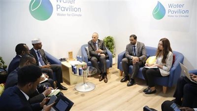 وزير الري يبحث مع نظيره الصومالي مجالات التعاون الثنائي بين البلدين