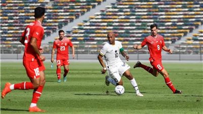 منتخب غانا يفوز على سويسرا بثنائية وديا استعدادا لكأس العالم  