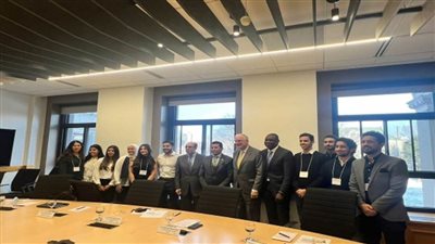 وزير الرياضة يبحث التعاون الثنائي مع رئيس جامعة أوتاوا الكندية (صور)