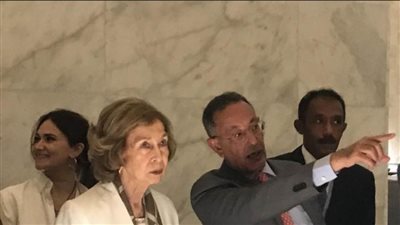 المتحف القومي للحضارة المصرية يستقبل ملكة إسبانيا والوفد المرافق لها