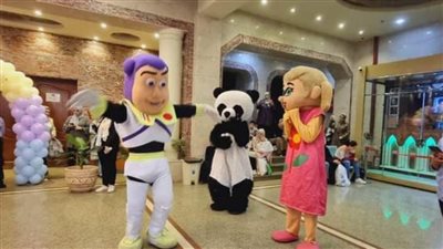 مسرح المركز الثقافي بطنطا كامل العدد فى احتفالات أعياد الطفولة 