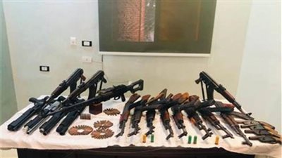 الأمن العام يضبط 23 متهمًا بـ« رشاش جرينوف» و11 بندقية آلية في أسيوط   