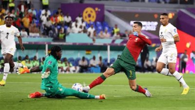 شوط أول سلبي بين البرتغال وغانا في كأس العالم 2022