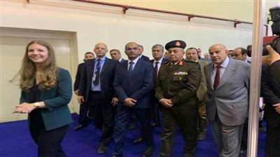 نائب وزير الإسكان يفتتح المعرض المصري الألماني الدولي Expotec International (صور)