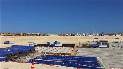 اليوم.. وزير الكهرباء يشهد صب خرسانة الوحدة الثانية لمحطة الضبعة النووية (صور)