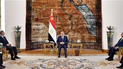 الرئيس السيسي يستقبل رئيس الجمعية الوطنية المجرية