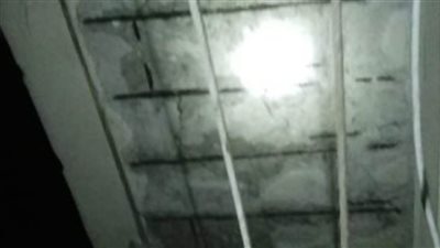سقوط سقف عقار شرق الإسكندرية دون إصابات أو خسائر