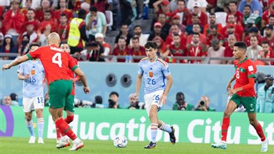 التعادل السلبي يحسم الشوط الأول من مباراة إسبانيا والمغرب في كأس العالم