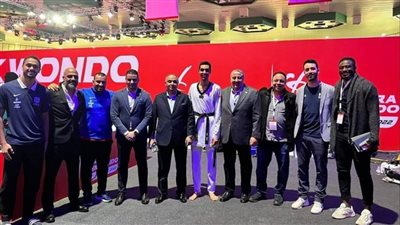 وزير الرياضة يهنئ اتحاد التايكوندو ببرونزية سيف عيسى 