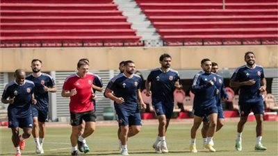 مران الأهلي| تدريبات بدنية وتقسيمة قوية قبل مواجهة الاتحاد 