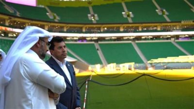 وزير الرياضة يهنئ نظيره المغربي بتأهل أسود الأطلس إلى المربع الذهبي للمونديال