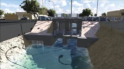 وزير الري يتابع الموقف التنفيذي لمشروع مجموعة قناطر ديروط الجديدة