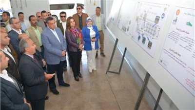 وزير التنمية المحلية ومحافظ دمياط يتفقدان المجزر الآلي والمحجر البيطري 