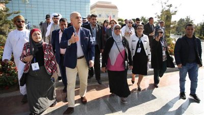 في زيارة موسعة بالعاصمة الإدارية الجديدة..رئيس قطاع الإسكان والمرافق تصطحب أعضاء الوفود العربية والباحثين المشاركين بمؤتمر الإسكان العربي السابع 