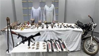 الأمن العام يداهم وكرًا لتصنيع الأسلحة ويضبط عنصرين إجراميين بدمياط