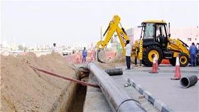 تحويلات مرورية لتنفيذ صيانة خط مياه شرب بالجيزة