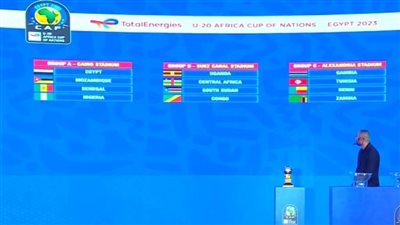 تعرف على مجموعات كأس الأمم الإفريقية للشباب